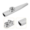 thumbnail image 4 of Unique Bargains Kazoo Musical Instrument Aluminum Alloy Silver with Beautiful Gift Cylindrical Box, 4 of 7