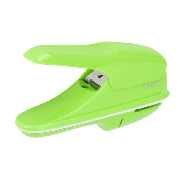 Mgaxyff Stapleless Stapler, ABS No Staple Stapling Machine Book Paper