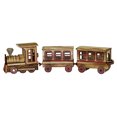 thumbnail image 4 of BRIGHTFUFU retro train decoration Wood Color 1 Set for Home Decoration Festive Atmosphere, 4 of 8