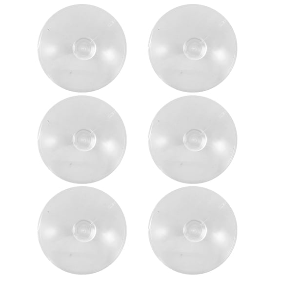 Tineasur 6Pcs Small Suction Cups for Car Windscreen UV Blocking and Sun Protection