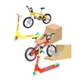 thumbnail image 3 of 2 Sets Children Finger Bike Kit Mini Scooter Ramp Toy Fingertip Sports Toy Table Game, 3 of 8