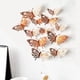 thumbnail image 3 of de decoración de pared de mariposas en 3D, 12 piezas, 3 tamaños, decoración de tartas de mariposas, calcomanías de pared de mariposas para BLESIY Pegatinas de pared, 3 of 8
