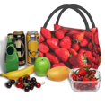 thumbnail image 3 of Balery Strawberry Red Bolsa de Aislamiento Portátil – Bolsa de Almuerzo con Forro de Aluminio Mejorado, Funda Impermeable y Fácil de Limpiar para Picnic y Caja de Almuerzo, 3 of 6