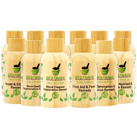 Classic Tissue Cell 12 Salt Kit Bone Health and Fever Remedy