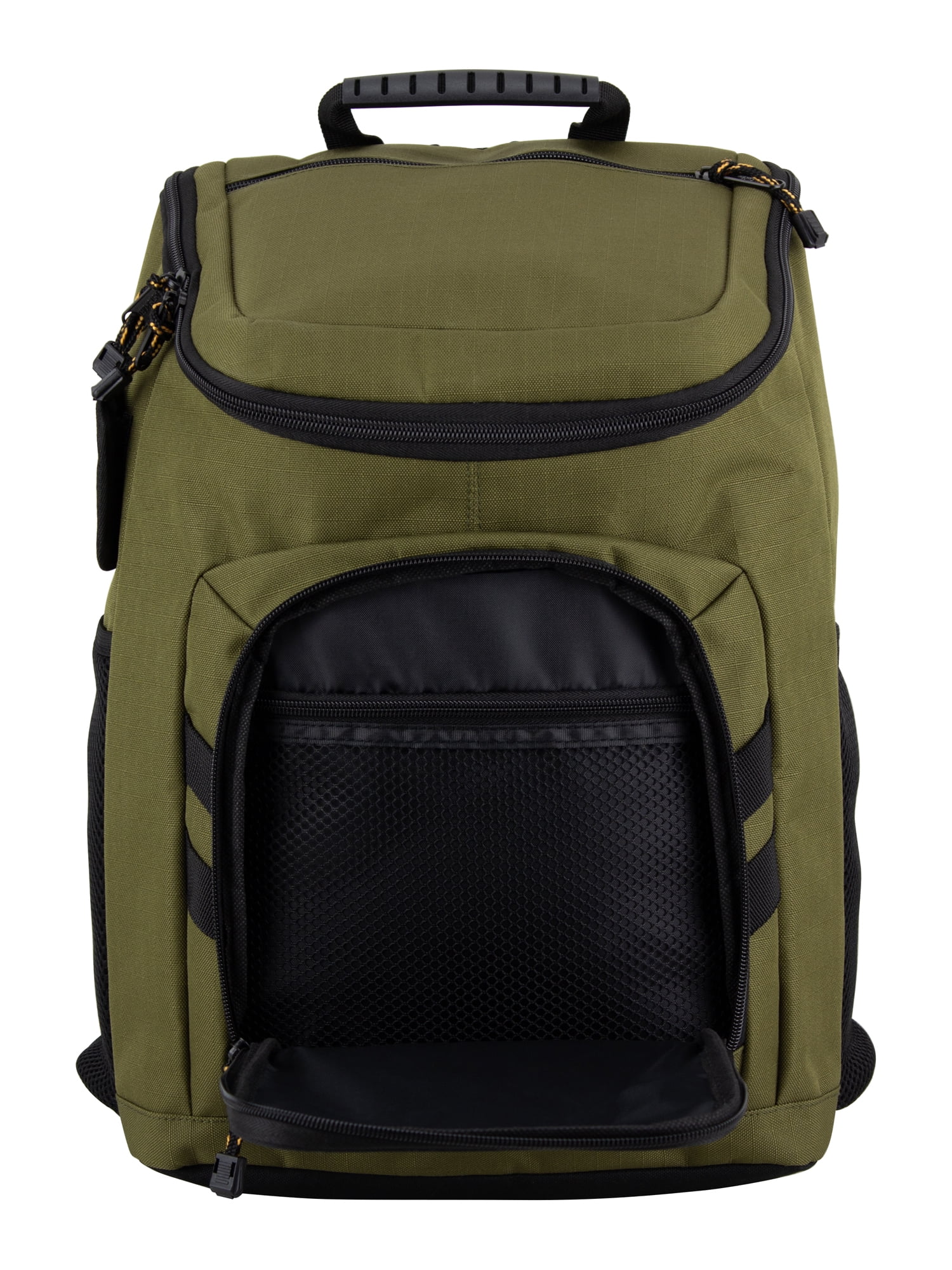 Eastsport Unisex Prince Top Loader 17" Backpack, Dark Olive Ripstop