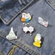thumbnail image 4 of 5x broches de broches de ciencia Pines de insignia química Aleación multicolor para decoración de Bolsa s Macarena  Alfileres de broche, 4 of 8