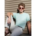 thumbnail image 5 of American Apparel USA-Made Fine Jersey Tee, M, New Silver, 5 of 5
