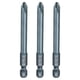 thumbnail image 1 of Uxcell 3pcs #2 Puntas de destornillador Phillips PH2 de 1/4" Hex Shank 3" (75mm) Longitud 0.24" Varilla Magnética Puntas de Taladro de Cabeza Cruzada de Acero S2 para Herramientas Eléctricas, Azul, 1 of 7