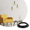 thumbnail image 3 of HEANUJJ 50Pack Black Lamp Shade Collar Rings Plastic Replacement for E27 Lamp Holder Ring, 3 of 8