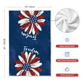 thumbnail image 2 of Sm:)e Faith Family Freedom American Flag 4th of July Kitchen Dish Towels Set of 4 18x26 Inch, Red, Soft & Absorbent Patriotic Independence Day Washcloth, 2 of 7