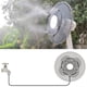 thumbnail image 4 of Kit de ventilador nebulizador para exteriores de 40 cm | Sistema de refrigeración con 4 boquillas de latón para patio, jardín y terraza | Manguera de 3 metros con adaptador de 19 mm | Atomizador de, 4 of 6