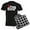 With Checker Pant, variant on CafePress - Papa Bear Pajamas - Men's Dark Loose Fit Cotton Pajama Set