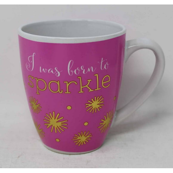 American Atelier Tasse en Céramique "I Was Born To Sparkle" 1 Unité