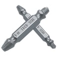 thumbnail image 4 of 6Pcs Damaged Screw Extractor for Easy Out Set Bolt Stud Remover Drills Tools Kit Tap, 4 of 9
