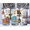 thumbnail image 4 of City Tumbler for City Lover,20oz Double Wall Vacuum Insulated Stainless Steel Coffee Cups (Boston), 4 of 6