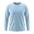 thumbnail image 6 of Hilenly Men’s Long Sleeve Shirts Crew Neck Athletic T-Shirt Gym Workout Running Shirt, 6 of 7