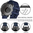 thumbnail image 4 of For Garmin Vivoactive 3 /3 music 20mm Watch Soft Silicone Strap, 4 of 6