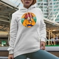 thumbnail image 2 of Chocolate Lover Gamer, White Hooded Sweatshirt or Hoodie, XL, 2 of 5
