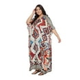 thumbnail image 5 of Gypsie Blu Women's Plus Size Kaftan Dresses for Women Long Maxi Dress, 5 of 7
