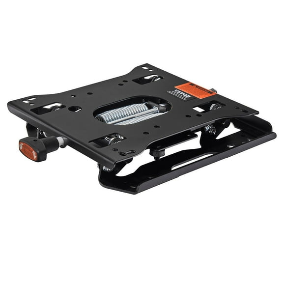 Universal Air Ride Seat Suspension Kit Without Slider Track Adjustable for Zero Turn Lawn Mower Tractor Forklift Bulldozer