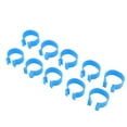 thumbnail image 4 of 100Pcs Chicken Ankle Rings Poultry Identification Leg Bands Open Type Buckle Duck Foot Ring Reusable Plastic Duck Leg Bands Clips For Ducks Chicks Chicken, 4 of 8