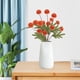 thumbnail image 4 of Ramos de flores artificiales, plantas de plástico, decoración floral sintética, peonias naturales, plantas artificiales para el hogar, estantería de plástico, diseño compacto, para sala de, 4 of 6