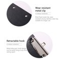 thumbnail image 4 of Longjian File Clipboard Leather Pad Profile Clip Board Notebook Clamp Paper Holder Office Drawing Reusable Portable Organizer, 4 of 6