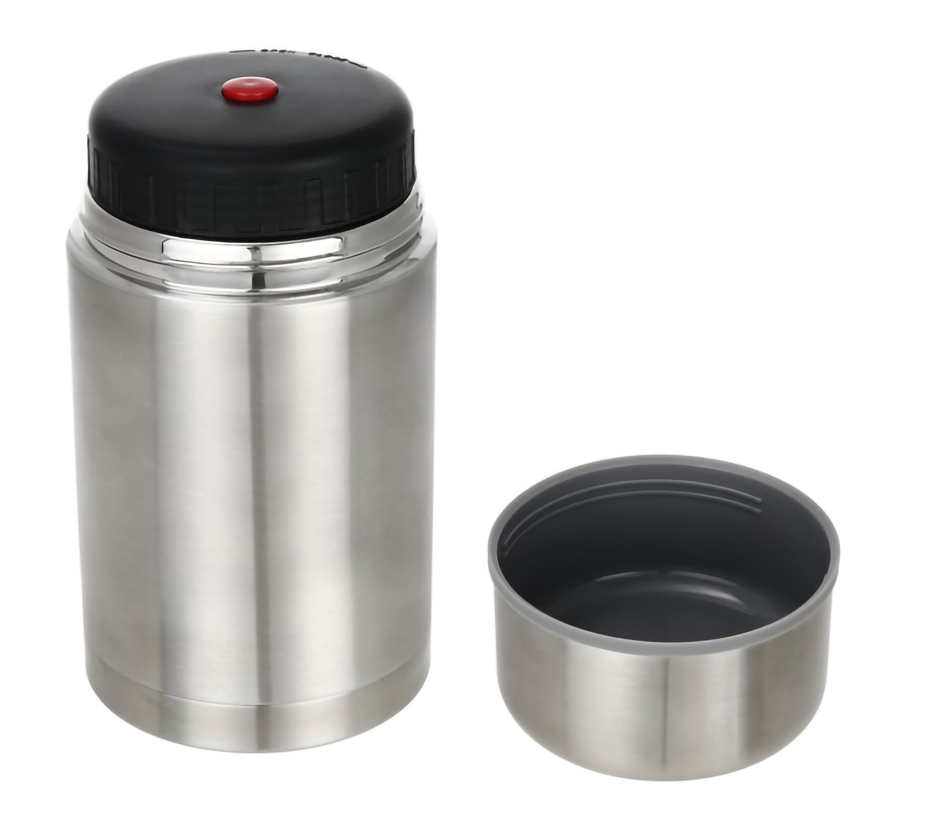 Mainstays Insulated Food Jar with No Leak Lid, Stainless Steel Food Storage
