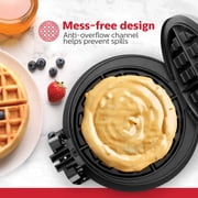 Holstein Housewares Rotary Belgian Waffle Maker, Stainless Steel Electric Belgian Waffle Makers