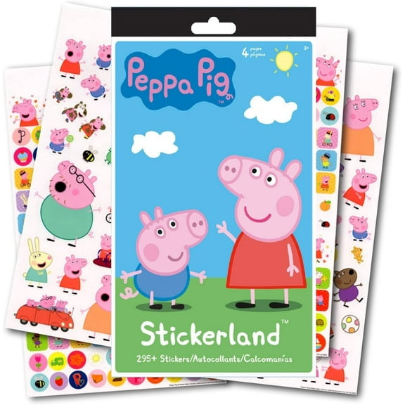 Peppa Pig Stickers 295 Stickers