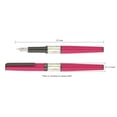 thumbnail image 4 of Xezo Speedmaster® Cerise Brass Fountain Pen (Fine Nib) - With White Mother of Pearl, 4 of 7