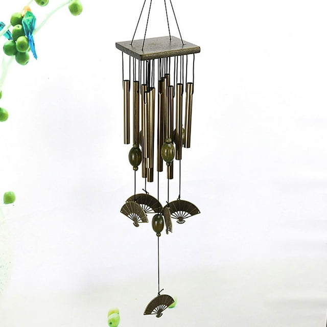 XWSHYW Adornos Colgantes Carillón de Viento de Estrella, Carillón de Viento de Cobre, Carillones de Viento, Decoración de Jardín Al Aire Libre, Regalos de Jardín
