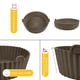 thumbnail image 3 of Advancent Freidora de aire, olla de silicona, revestimientos antiadherentes reutilizables, bandeja para asar, verduras, cestas de pollo, utensilios para Type4 NO4 Advancent HA059581-01, 3 of 6