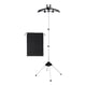 thumbnail image 1 of Perchero para ropa, vaporizador de ropa, percha para ahorrar espacio, plegable, de aleación de aluminio, para , para máquina de planchar colgante negro, 1 of 8