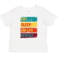 thumbnail image 3 of Inktastic Martial Arts Eat Sleep Tai Chi Repeat Boys or Girls Baby T-Shirt, 3 of 5