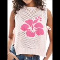 thumbnail image 2 of Suéter Sin Mangas con Estampado Gráfico Y2K para Mujer, Jersey de Langosta, Cuello Redondo, Ligero, de Punto, para Otoño S, 2 of 8