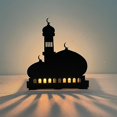 thumbnail image 5 of Candelabro de castillo plegable Eid Mubarak, luz Led de viento, decoración de escritorio, 5 of 5