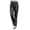 502_Black, variant on KALE Leather Pants for Women Faux High Rise Straight Leg Vegan Business Pant Trousers High Waisted Trousers Army Green