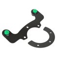 thumbnail image 4 of Carbon Fiber Steering Wheel Modified Button Kit - Universal Fit for Horns and Lights, 4 of 7