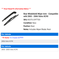 thumbnail image 2 of Rear Windshield Wiper Arm - Compatible with 2003 - 2006 Volvo XC90 2004 2005, 2 of 2