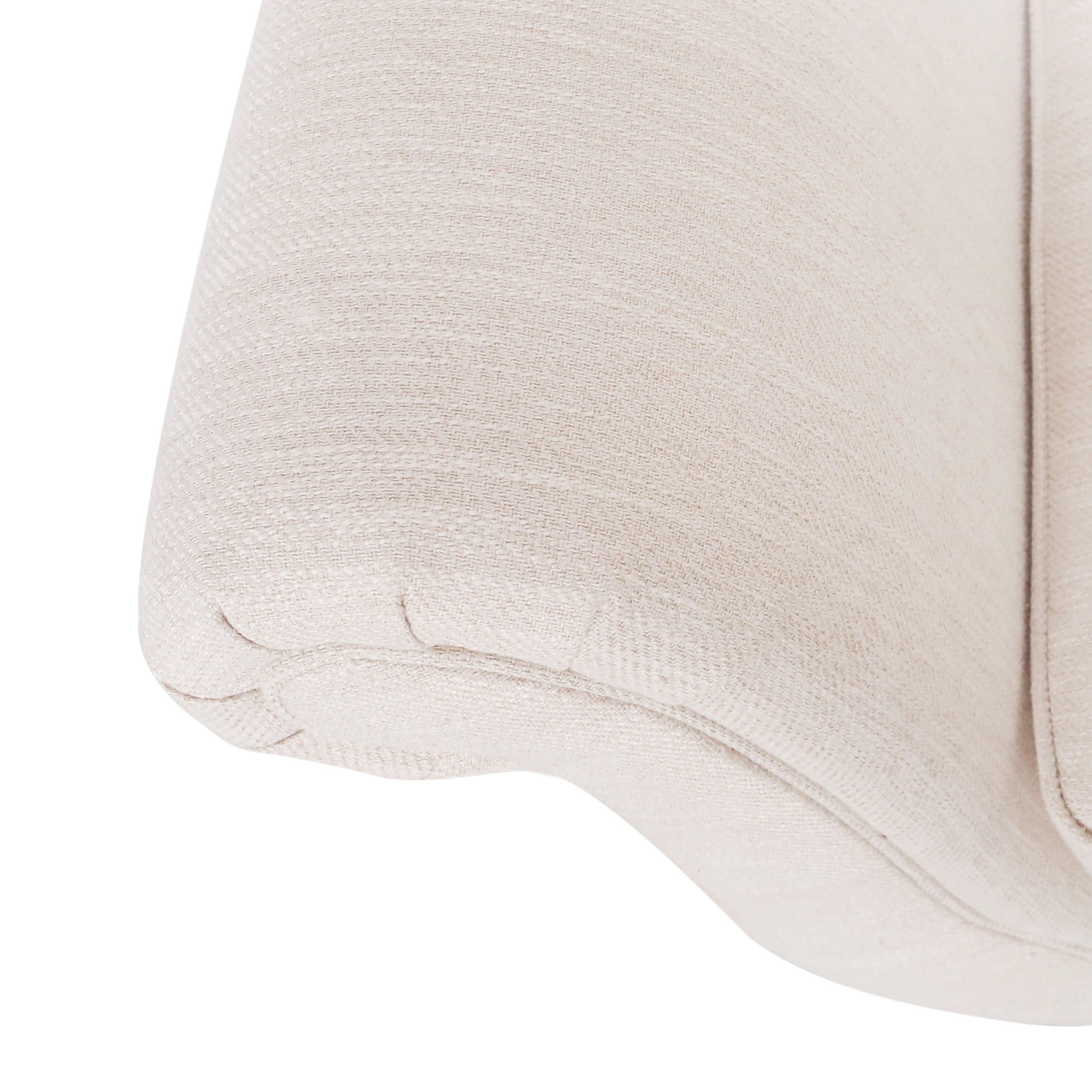Noble House Xane Indoor Fabric Chaise Lounge With Bolster Pillow, Beige