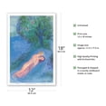 thumbnail image 2 of The Lesson of Philetas - From the Illustrated Book Daphnis and Chloë - From an Original Color Painting by Marc Chagall c.1987 - Master Art Print (Unframed) 12in x 18in, 2 of 4