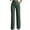 Army Green, variant on Qingpeng Womens Dress Pants Striped Business Casual High Waisted Stretchy Slacks Pull On Straight Leg Work Office Trousers