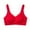 Red, variant on Hrsba Womens Plus Size Bra,Womens Solid Color Underwear With Soft Support Naked Feeling No Jelly Collection Accessory Breast Sagging Daily Bra,Womens Casual Summer Bra,Womens Bra
