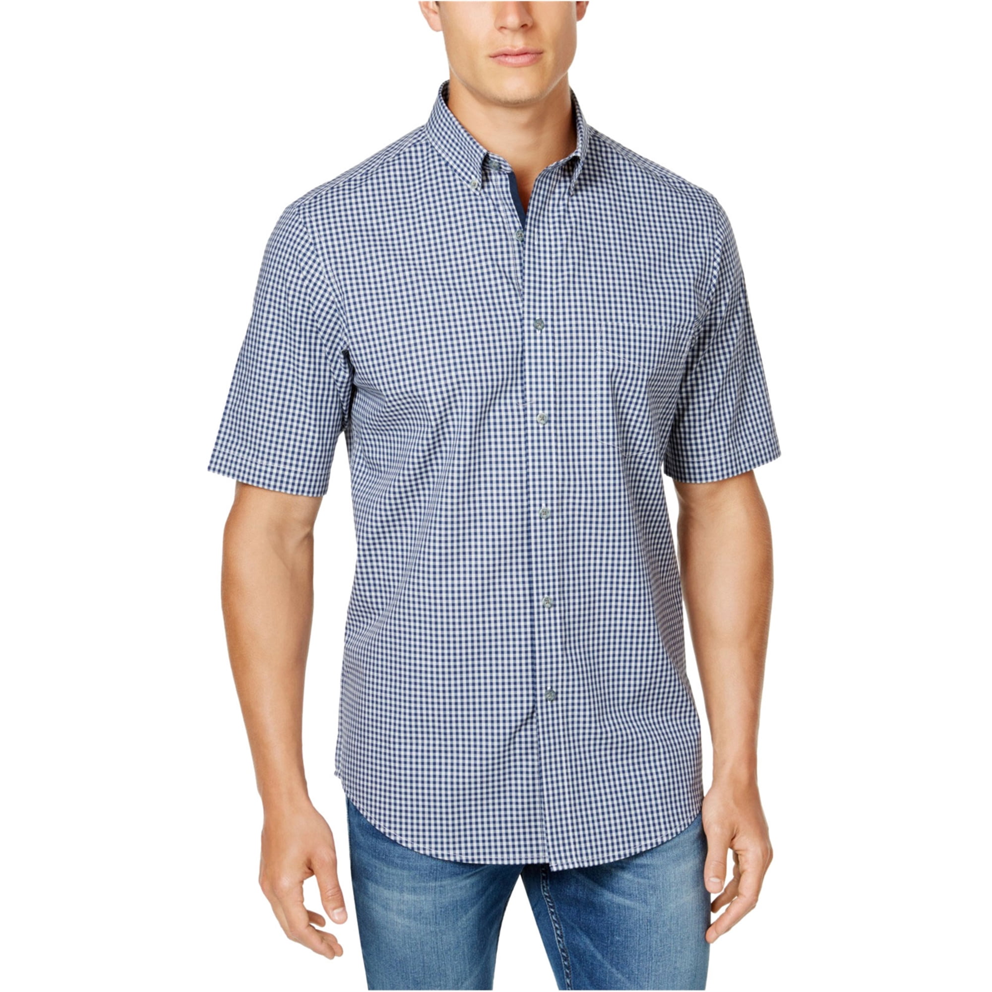 micro gingham shirt