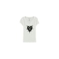 thumbnail image 1 of Camiseta con grÃ¡fico de corazÃ³n para mujer de Aeropostale, blanca, extragrande Aeropostale Camiseta grÃ¡fica, 1 of 1