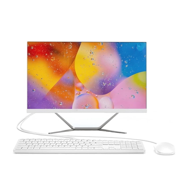 PTZZHEDM 27 Pouces Ordinateur de Bureau Tout-en-un pour Entreprise Intel Core i5-2520M RAM 8 Go SSD 1 To Windows 10 Pro