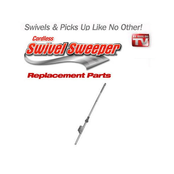 Replacement Pole and Battery Outlet for All Cordless Swivel Sweepers