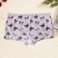 thumbnail image 3 of Niñas Pequeñas Ropa Interior Impresa Cuatro Esquinas Comodidad Pantalones Cortos, Pantalones de Algodón Suaves Transpirables para Niños Pequeños Y Niños de Uso Diario, 3 of 6