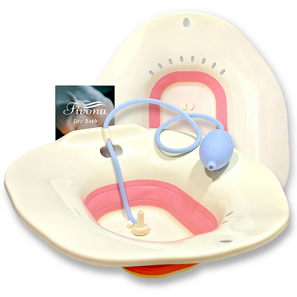 Toilet Sitz Bath Tub Hemorrhoids & Postpartum Care Yoni Steam Seat